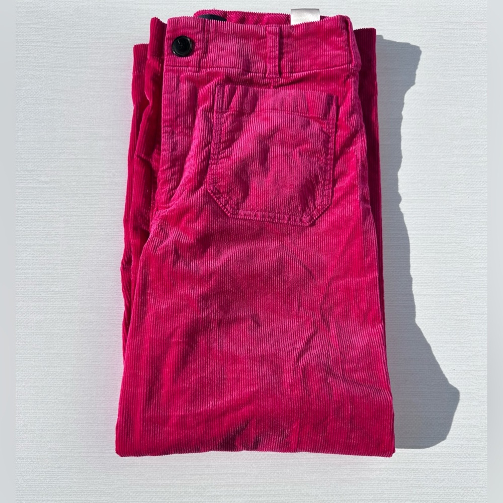 The Collette Cropped Wide Leg Corduroy pant by Maeve.